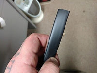 BLACK RV Marine 3/4" 50' Long Rubber Vinyl UVF Insert Trim Molding Screw Cover