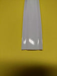 White RV Marine 1" By The Foot Vinyl Insert Trim Molding Flexible Screw Cover