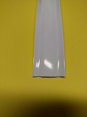 White RV Marine 1" By The Foot Vinyl Insert Trim Molding Flexible Screw Cover