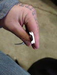 WHITE RV Marine 3/4" 50' Long Rubber Vinyl UVF Insert Trim Molding Screw Cover