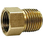 Marshall Conversion Propane Fitting - 1/4" Male NPT x 1/4" Female Inverted Flare