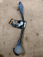 RV Pro Glo Century Light Up 18" 50 amp MALE to 30 amp FEMALE Dogbone Adapter