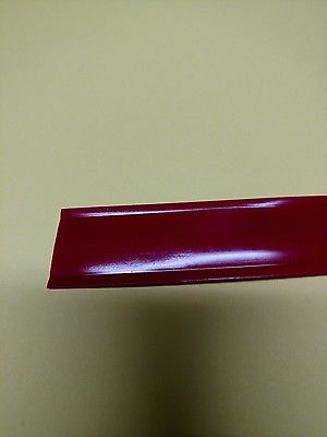 RED RV Marine 1" By The Foot Vinyl Insert Trim Molding Flexible Screw Cover
