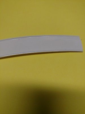 Colonial White RV Marine 1" By The Foot Vinyl Insert Trim Molding Flexible Screw
