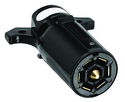 Bargman 54-77-003 7-Way Connector Trailer End