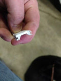 WHITE RV Marine 5/8" 50' Long Rubber Vinyl UVF Insert Trim Molding Screw Cover