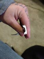 WHITE RV Marine 3/4" Rubber Vinyl UVF Insert Trim Molding Flexible Screw Cover