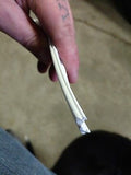 WHITE RV Marine 3/4" Rubber Vinyl UVF Insert Trim Molding Flexible Screw Cover