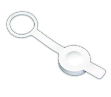JR Products 475-PW-A Polar White Rubber Dust Cover New