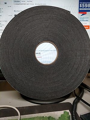 RV Camper Trailer Pop Up Entry Screen Door Compartment Seal Roll 35'