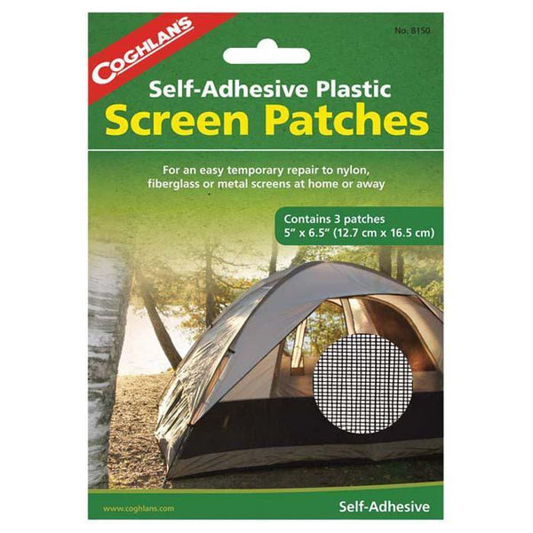 New Authentic Coghlan's RV Home Window Tent Screen Patch Camping Tent 8150