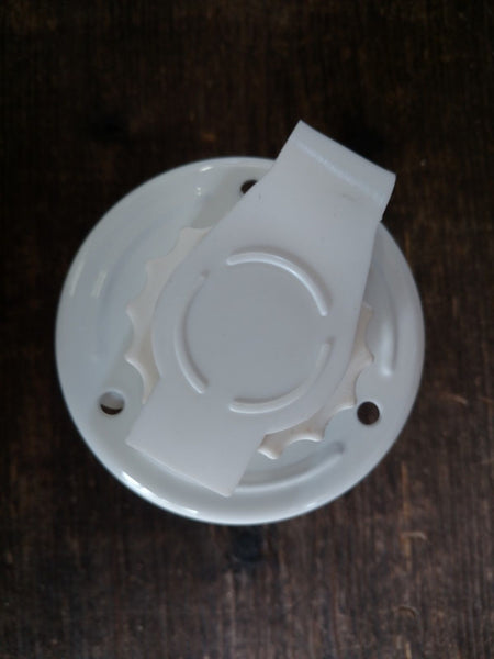Valterra A01-0171LF White 2-3/4" Lead-Free Flush Mount RV Trailer Water Inlet