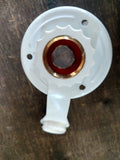 Valterra A01-0171LF White 2-3/4" Lead-Free Flush Mount RV Trailer Water Inlet