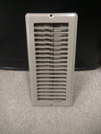 Mobile Home RV Parts Floor Register 4" x 10" Brown Metal Floor Vent Diffuser