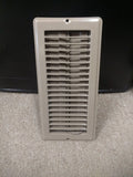 Mobile Home RV Parts Floor Register 4" x 10" Brown Metal Floor Vent Diffuser