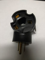 TRC Angled RV electrical adapter 15 amp male to 30 A female Plug 1 New