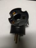 TRC Angled RV electrical adapter 15 amp male to 30 A female Plug 1 New