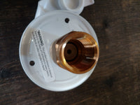 Valterra A01-0171LF White 2-3/4" Lead-Free Flush Mount RV Trailer Water Inlet