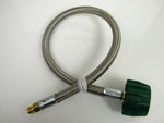 MER425SS-18 - 18" Stainless Steel Pigtail- Propane Tank to Regulator Connector