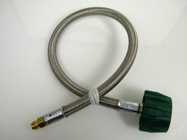 MER425SS-18 - 18" Stainless Steel Pigtail- Propane Tank to Regulator Connector